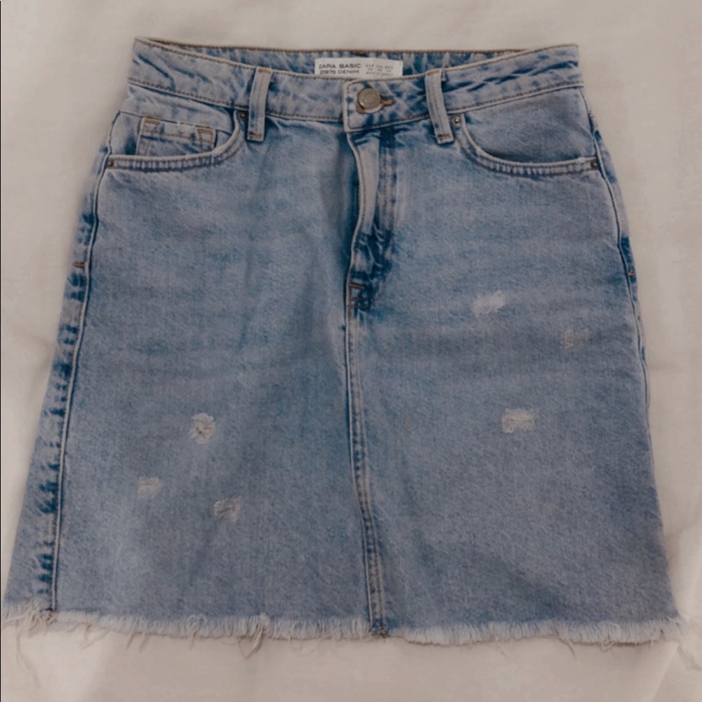 Zara Denim Skirt